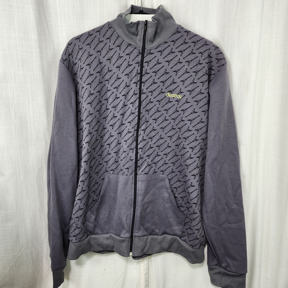 Obey Men's Gray Lightweight Jacket
